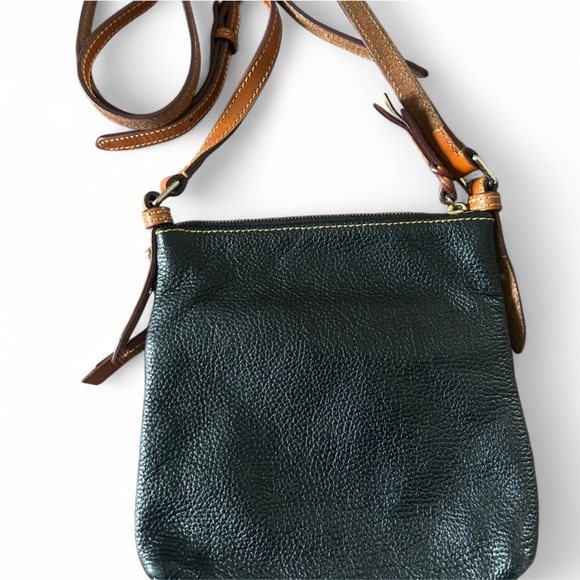 Dooney & Bourke Black and Brown Crossbody Bag - Picture 2 of 4